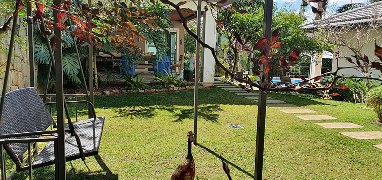 Casa de Cinema na Granja Brasil em Itaipava, 5 quartos, com