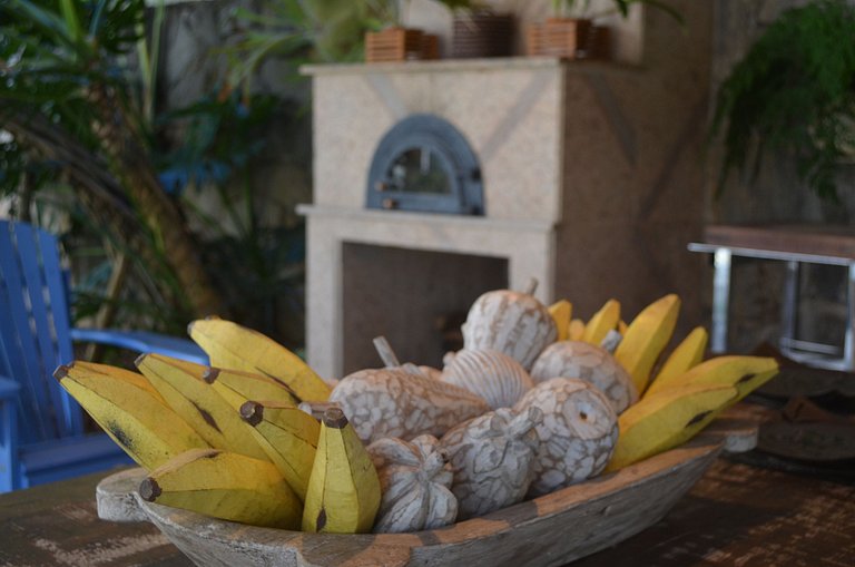 Casa de Cinema Granja Brasil, com serviço incluído