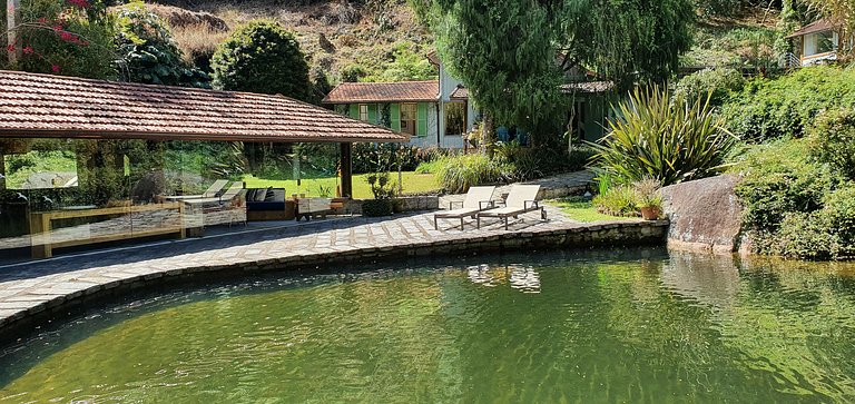 Reserva da Fronteira, Casa Parque de Temporada em Itaipava