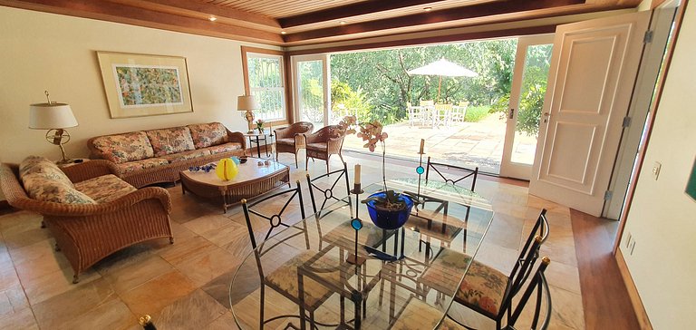 Casa Lobo, 5 quartos, área gourmet, sauna