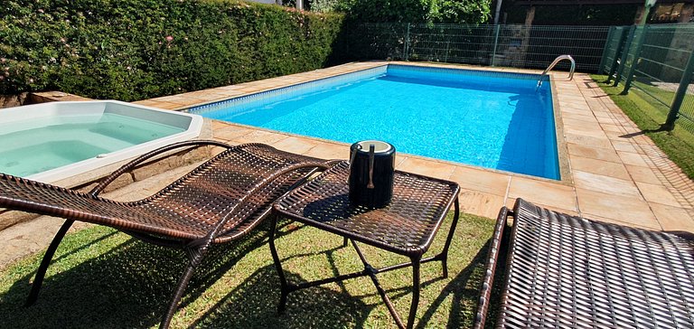 Casa Família, piscina, hidro aquecida, 3 quartos