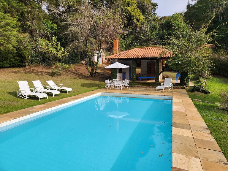 Sítio Além do Horizonte,, 7 suítes, piscina, sauna