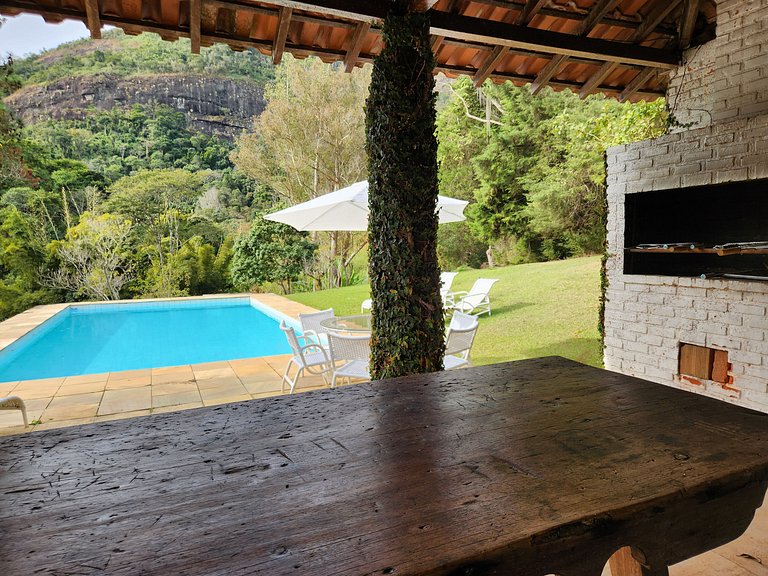 Sítio Além do Horizonte,, 7 suítes, piscina, sauna