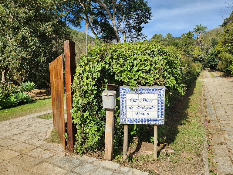 Sítio Além do Horizonte,, 7 suítes, piscina, sauna
