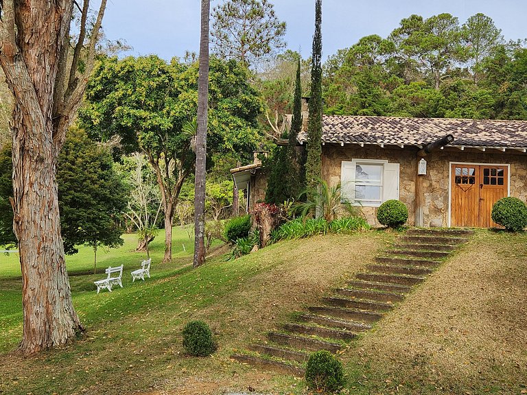 Sítio Além do Horizonte,, 7 suítes, piscina, sauna