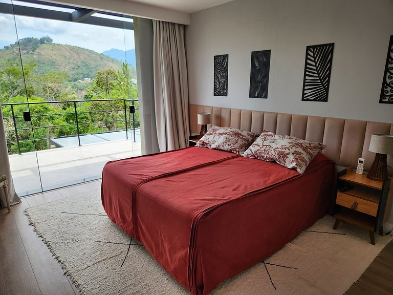 Casa Linda em Itaipava para férias, aluguel de temporada bnb