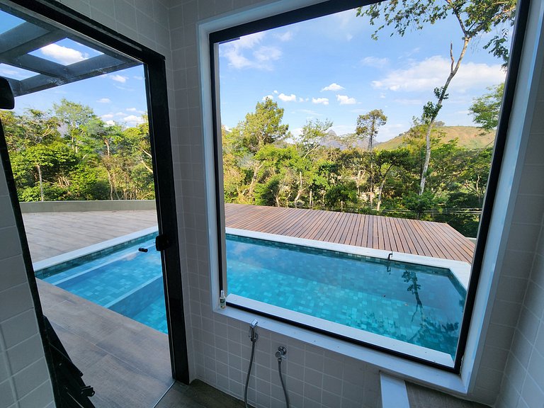 Casa Linda em Itaipava para férias, aluguel de temporada bnb
