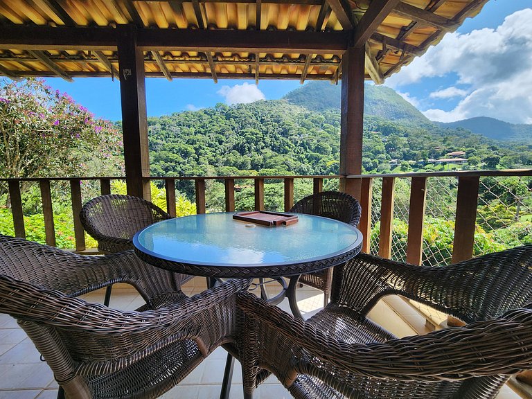 Recanto dos Pássaros, sauna, área gourmet top