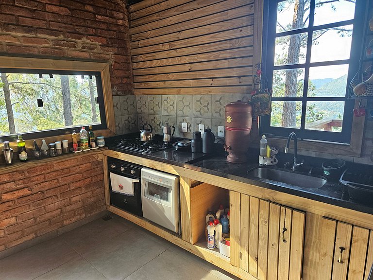 Recanto das Gralhas, vista, 4 quartos, sauna