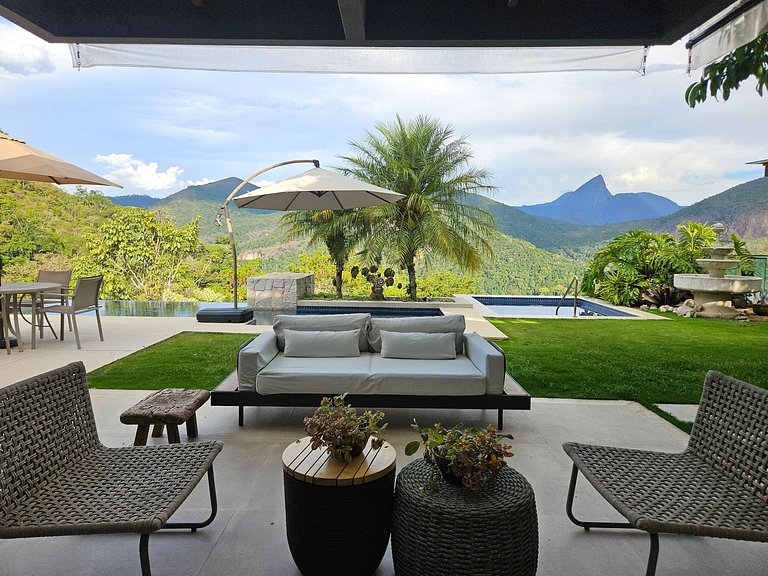 Villa Panorama Itaipava, Design e Bem-Estar