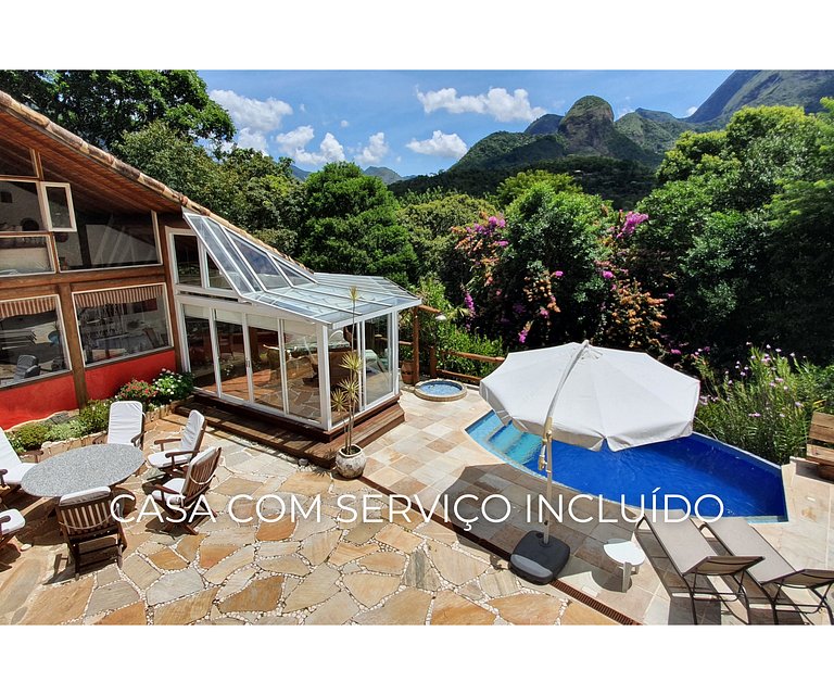 Casa Maria Comprida Araras: 5 quartos, piscina, área gourmet